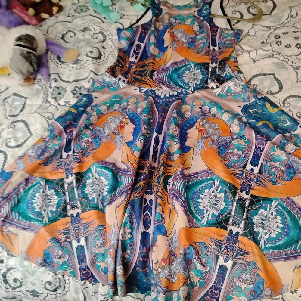 Blackmilk zodiac dress L - Picture 2 of 2